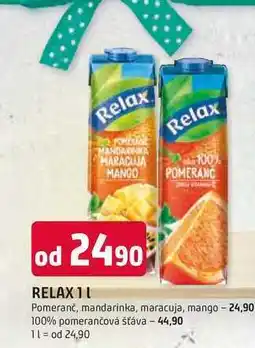 Trefa RELAX 1l pomeranč, mandarinka, maracuja, mango nabídka