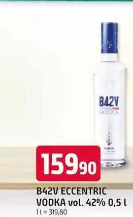 Trefa B42V ECCENTRIC VODKA vol. 42% nabídka