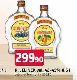 Trefa R. JELÍNEK vol. 42-45% nabídka
