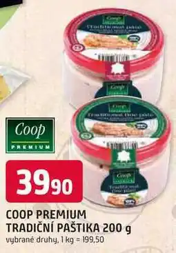 Trefa COOP PREMIUM TRADIČNÍ PAŠTIKA nabídka