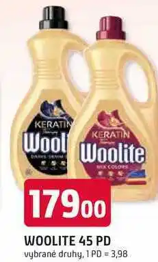 Trefa WOOLITE 45 PD nabídka