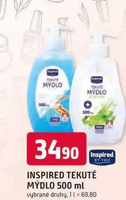 Trefa INSPIRED TEKUTÉ MÝDLO nabídka