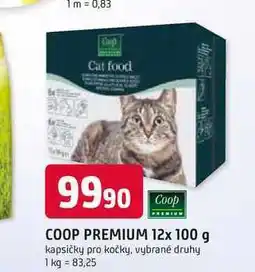 Trefa COOP PREMIUM 12x 100 g kapsičky pro kočky nabídka