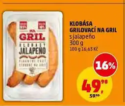 Penny Market KLOBÁSA GRILOVACÍ NA GRIL nabídka