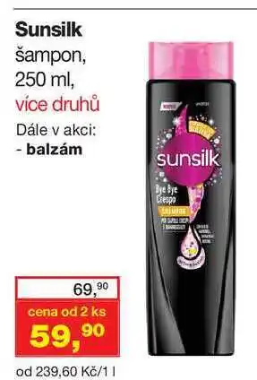 Ráj drogerie Sunsilk nabídka