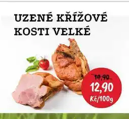 RABBIT řeznictví UZENÉ KŘÍŽOVÉ KOSTI VELKÉ nabídka