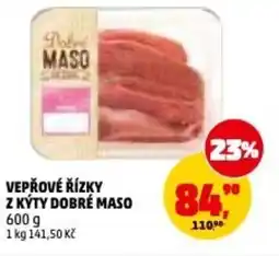 Penny Market Vepřové řízky z kýty dobré maso nabídka