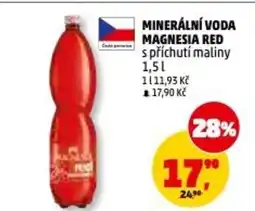 Penny Market Minerální voda magnesia red nabídka