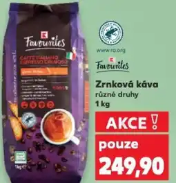 Kaufland Zrnková káva nabídka
