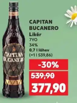 Kaufland CAPITAN BUCANERO Likér nabídka