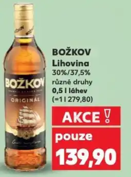 Kaufland BOŽKOV Lihovina nabídka