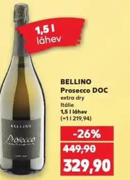 Kaufland BELLINO Prosecco DOC nabídka