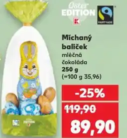 Kaufland Míchaný balíček mléčná čokoláda nabídka