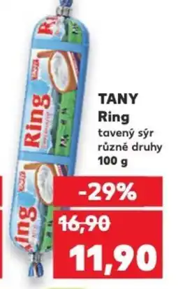 Kaufland TANY Ring tavený sýr nabídka