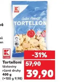 Kaufland Tortelloni těstoviny nabídka