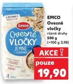 Kaufland EMCO Ovesné vločky nabídka