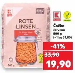 Kaufland Čočka červená nabídka