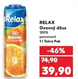 Kaufland RELAX Ovocný džus 100% nabídka