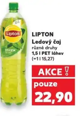 Kaufland LIPTON Ledový čaj nabídka