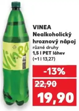 Kaufland VINEA Nealkoholický hroznový nápoj nabídka