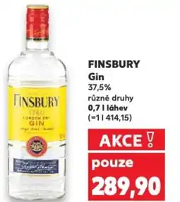 Kaufland FINSBURY Gin 37,5% nabídka