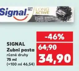 Kaufland SIGNAL Zubní pasta nabídka