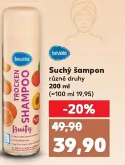 Kaufland Bevola Suchý šampon nabídka