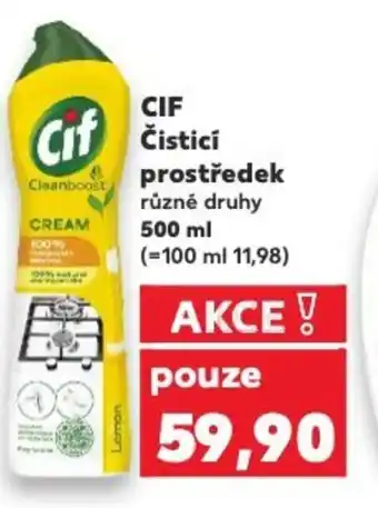 Kaufland CIF Čisticí prostředek nabídka