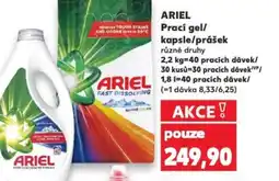 Kaufland ARIEL Prací gel/ kapsle/prášek nabídka