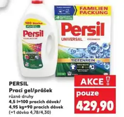 Kaufland PERSIL Prací gel/prášek nabídka