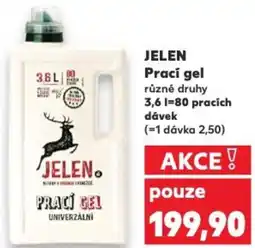 Kaufland JELEN Prací gel nabídka
