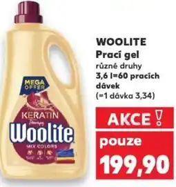 Kaufland WOOLITE Prací gel nabídka