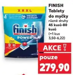 Kaufland FINISH Tablety do myčky nabídka