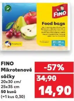 Kaufland FINO Mikrotenové sáčky nabídka