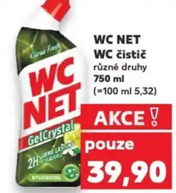 Kaufland WC NET WC čistič nabídka