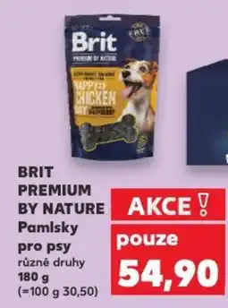 Kaufland BRIT PREMIUM BY NATURE Pamlsky pro psy nabídka