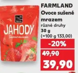 Kaufland FARMLAND Ovoce sušené mrazem nabídka