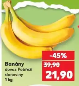 Kaufland Banány nabídka