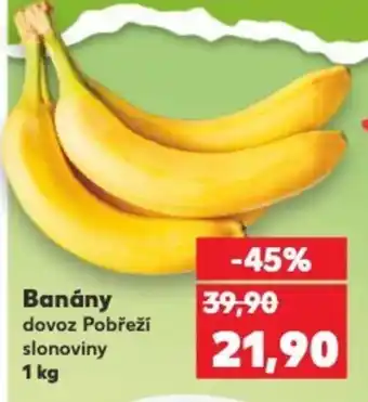 Kaufland Banány nabídka