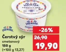 Kaufland Čerstvý sýr smetanový nabídka