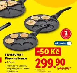 Lidl SILVERCREST Pánev na lívance nabídka