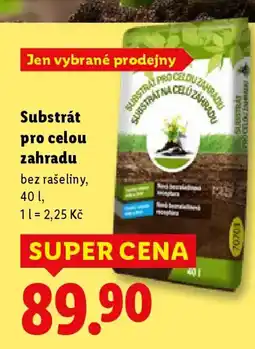 Lidl Substrát pro celou zahradu nabídka