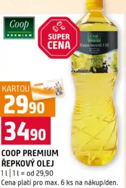 Terno Coop premium řepkový olej nabídka