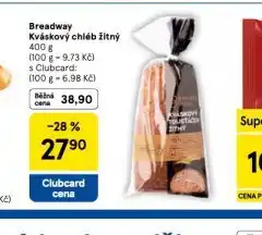 Tesco Breadway kváskový chléb žitný nabídka