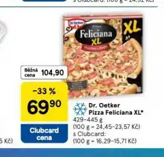 Tesco Dr. oetker pizza feliciana xl nabídka