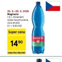 Tesco Magnesia nabídka