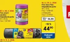 Tesco Fino zeus flex odpadkové pytle nabídka