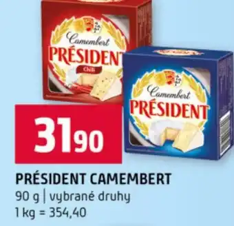 Terno Président camembert nabídka