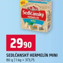 Terno Sedlčanský hermelín mini nabídka