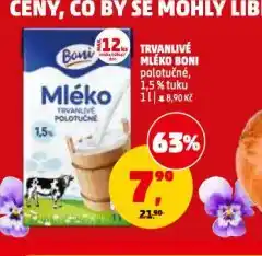 Penny Market Trvanlivé mléko nabídka